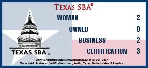 Texas SBA Woman Owned Business Certification